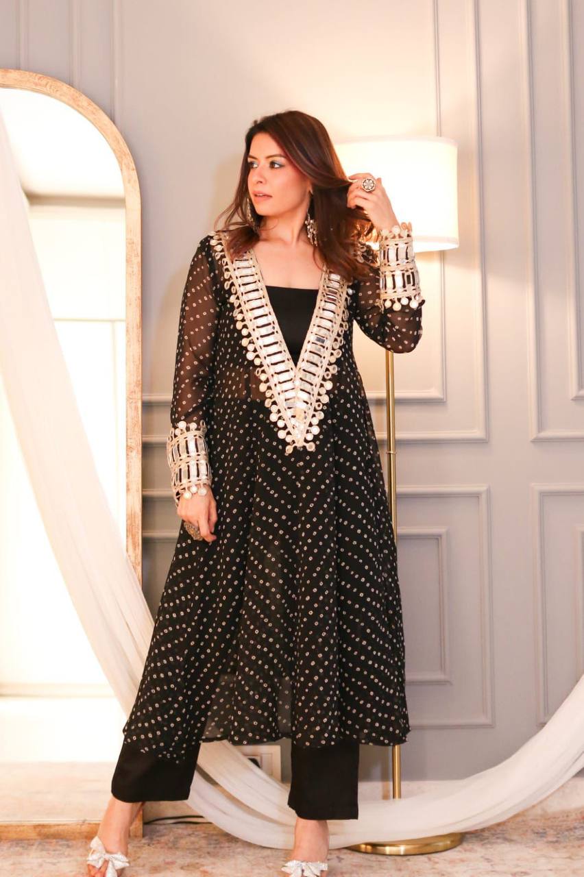 Anarkali Style Side Cut Kurti