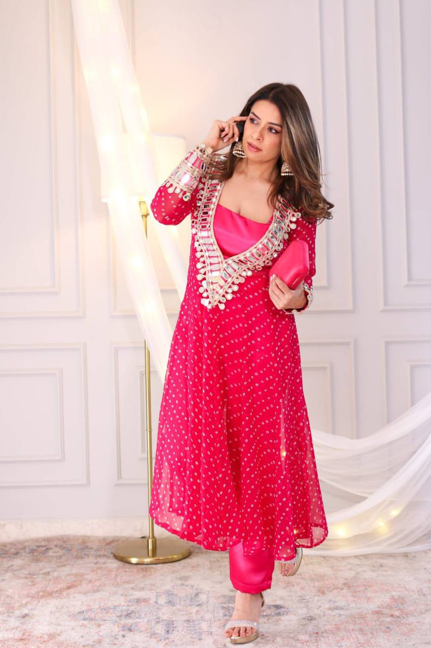 Anarkali Style Side Cut Kurti